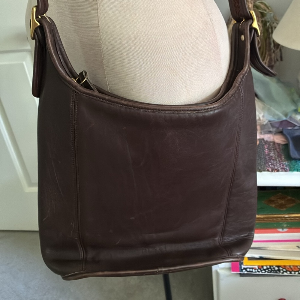 Vintage Coach brown bag